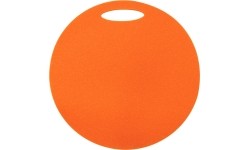 Ümmargune istmealus Yate, 35 cm, 1-kihiline, oranž