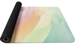 Yoga Mat Yate, Natural Rubber, 4mm, Rainbow 