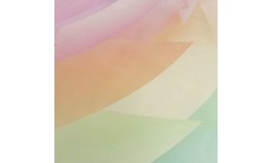 Yoga Mat Yate, Natural Rubber, 4mm, Rainbow 