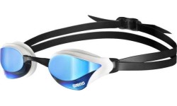 Mirror Swimming Goggles Arena Cobra Core Swipe, Blue-White