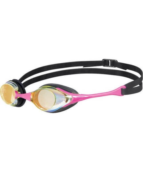 Diving Goggles & Masks Arena: Veidrodiniai plaukimo akiniai Arena Cobra Swipe, rožiniai