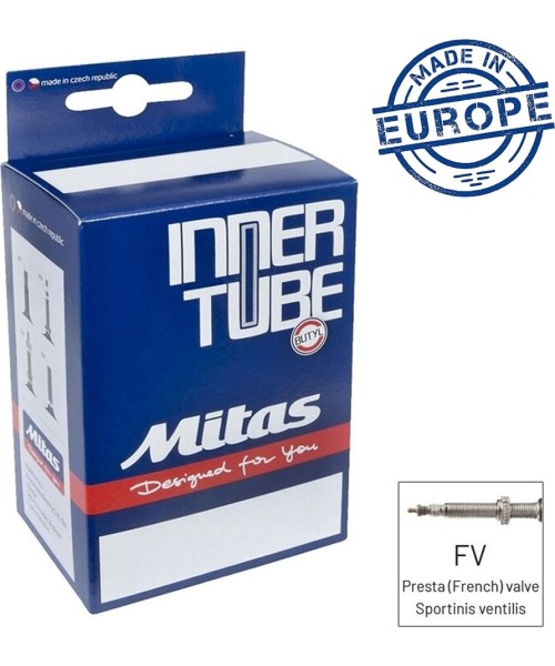 Kindad ja kiivrid : Jalgrattakaamera Mitas, 26 x 1,00-1,50 (25/37-559) FV 47 mm