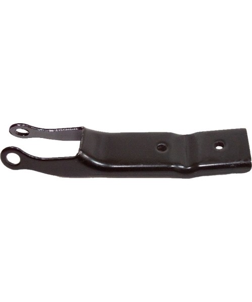 Kindad ja kiivrid : Priekinio žibinto laikiklis 120mm (juoda)