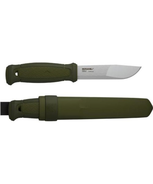 Jahi- ja ellujäämisnoad Morakniv: Peilis Morakniv Kansbol Green