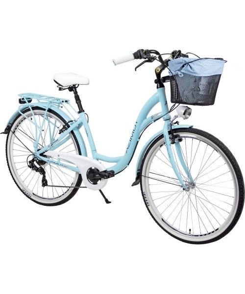 Linnarattad : Dviratis AZIMUT Sarema 28" ALU TX-6 2023 turquoise