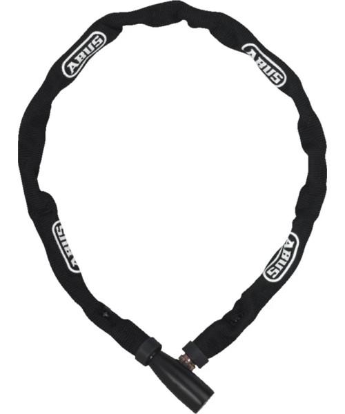 Kindad ja kiivrid Abus: Jalgrattalukk ABUS 1500/110 Web, kett, 110cm, must