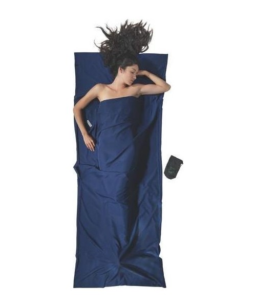 Magamiskotid Cocoon: Miegmaišio įdėklas Cocoon, mikropluoštas, mėlynas