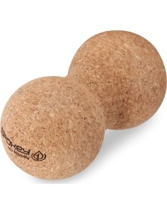 Spokey Oak topeltmassaažipall (naturaalne kork)