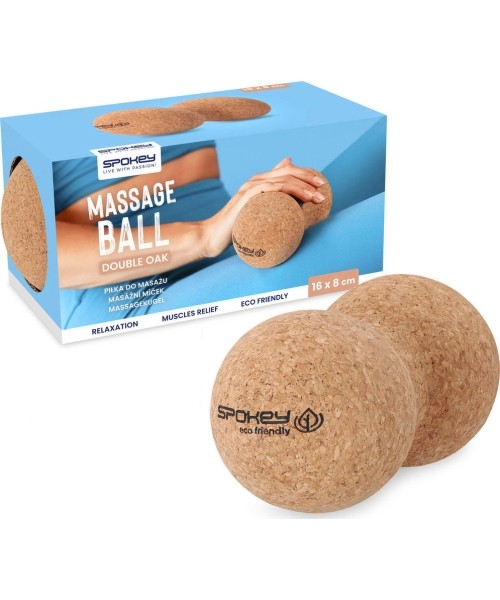 Double Massage Ball Spokey Oak