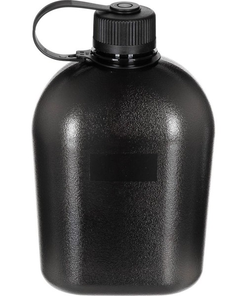 Matkapudelid ja tassid MFH: Gertuvė MFH GEN II, juoda-permatoma, 1l