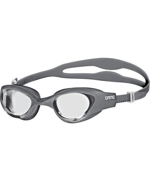 Diving Goggles & Masks Arena: Plaukimo akiniai Arena The One, skaidrios-baltos-pilkos spalvos