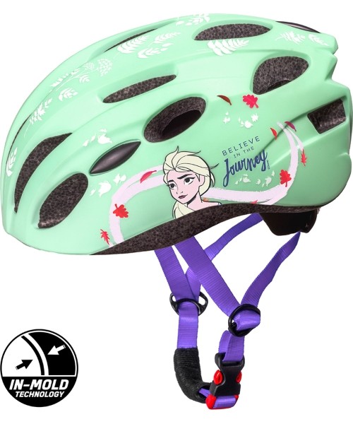 Gloves & Helmets & Accessories : Cycling Helmet Dvirtex Frozen, Size 52-56 cm, Green