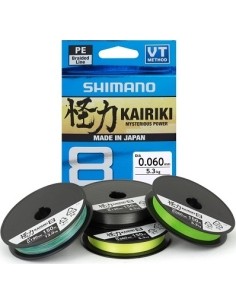 Nöör Shimano Kairiki 8, 150 m, 0,19 mm, 12 kg, kollane