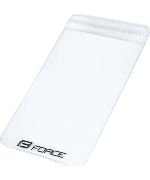 Waterproof Phone Cases : Veekindel telefoniümbris Force Skin, 10x19cm, läbipaistev