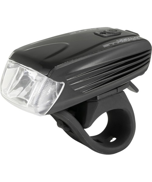 Kindad ja kiivrid : Priekinis žibintas Force Stream, 400LM, USB