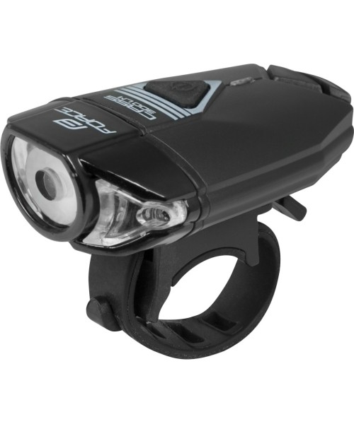Kindad ja kiivrid : Priekinis žibintas Force Cass, 300LM, USB, juodas