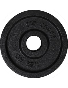 Cast Iron Weight Plate Top Sport Castyr 1.25 kg