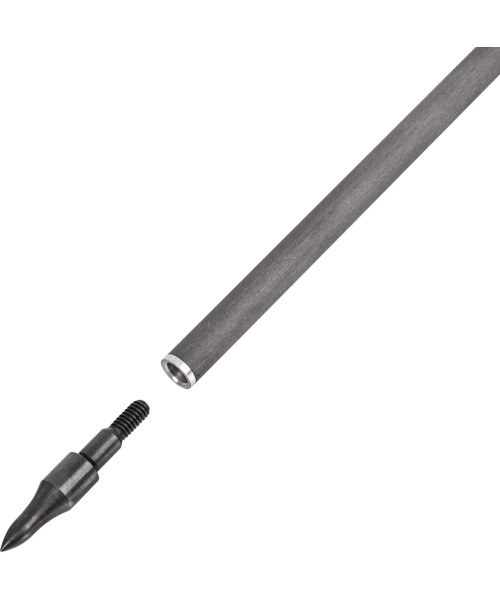Süsinikkiust nooled keeratavate otstega inSPORTline Carbison 30", 10 tk, punakaskollased