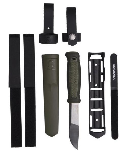 Jahi- ja ellujäämisnoad Morakniv: Peilis Morakniv Kansbol Multi Mount, nerūdijantis plienas