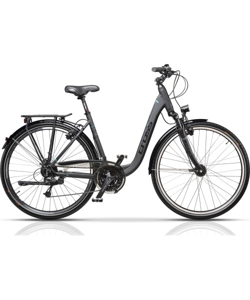 Linnarattad : Dviratis Cross Prolog 28", dydis 21.5"(55cm), juodas
