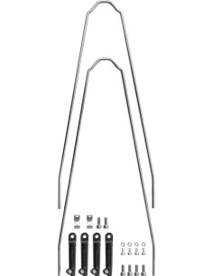 SKS fender stays for Velo 42/47 U-Stays, Suntour forks, silver
