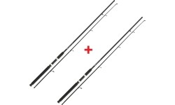 NGT Carp Stalker karpiritv 8ft/2-osaline, must 1+1 TASUTA!