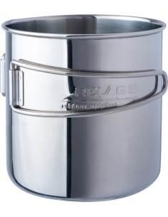 BasicNature Stainless steel mug 'Space Safer'