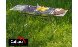 Foldable charcoal grill IGRANE 30x60cm