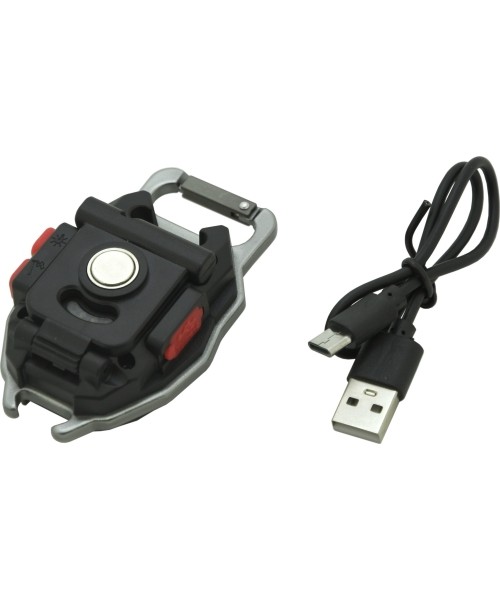 Flashlight COB 560lm MULTI EMBLEM with lighter