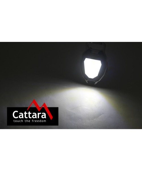 Flashlight COB 560lm MULTI EMBLEM with lighter