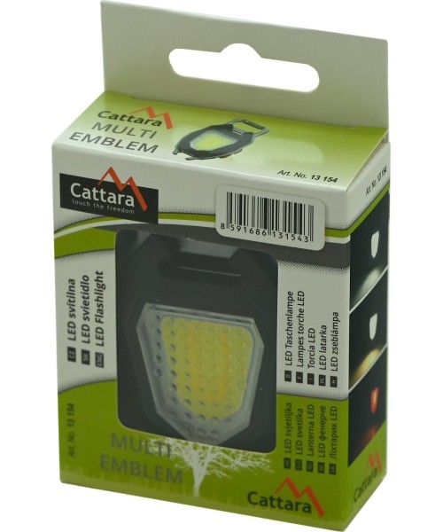 Flashlight COB 560lm MULTI EMBLEM with lighter