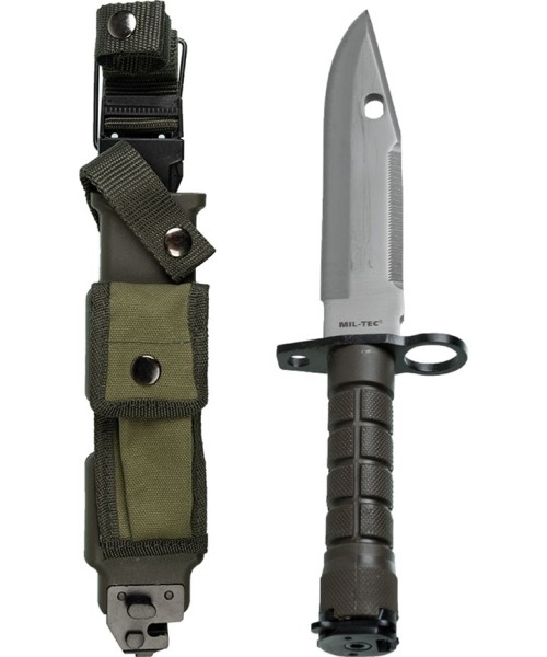 Jahi- ja ellujäämisnoad MIL-TEC: US M9 BAYONET WITH SCABBARD (REPRO)