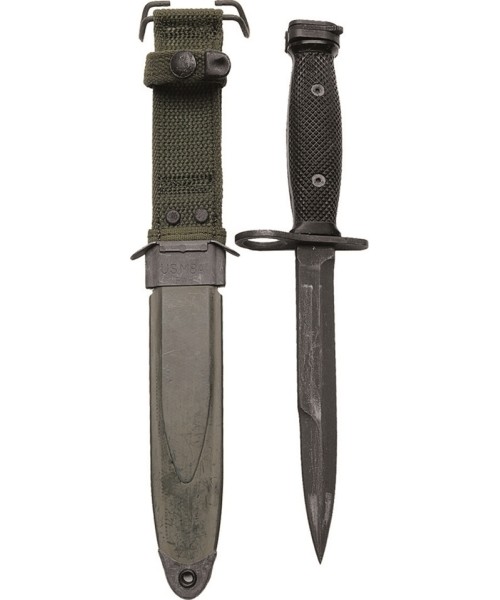 Jahi- ja ellujäämisnoad MIL-TEC: US M7 BAYONET WITH SCABBARD M8A1 REPRO