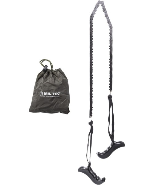 Saws MIL-TEC: 73CM CHAINSAW WITH HANDLES AND CASE