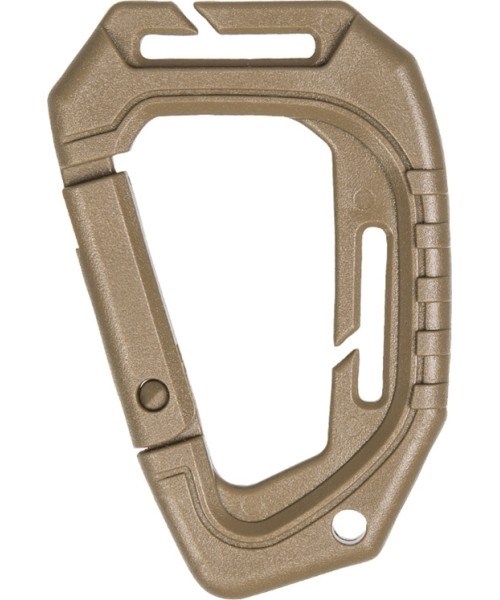 Ellujäämise tööriistad ja komplektid MIL-TEC: COYOTE TACTICAL KARABINER MOLLE (2 PCS./BLISTER)