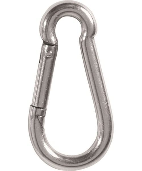 Ellujäämise tööriistad ja komplektid MIL-TEC: 80 MM STAINLESS STEEL CARABINER