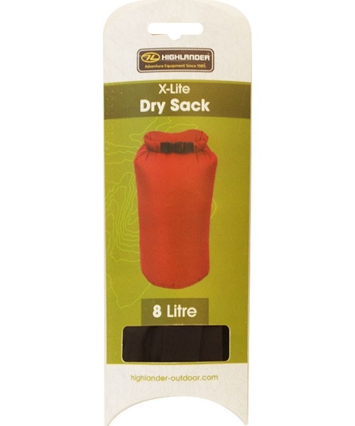 Veekindel kott Highlander Drysack, 4 l, must