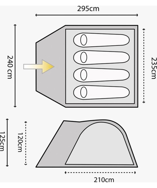 Tent Highlander Juniper 4