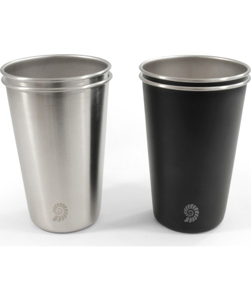 Origin Outdoors roostevabast terasest kruusikomplekt „Livingstone“