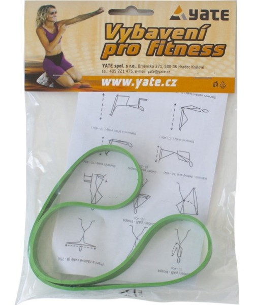 Power Band Yate, Medium, 50 Pcs - Green