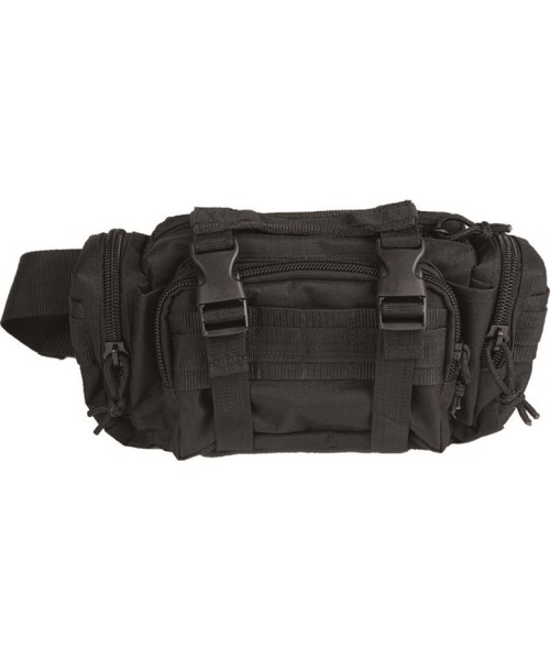 Leisure Backpacks and Bags MIL-TEC: BLACK FANNY PACK ′MODULAR SYSTEM′ SMALL