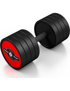 Kummeeritud terashantel Marbo Sport, 32,5 kg, punane