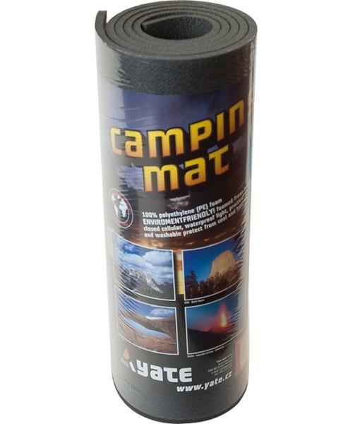 Single-Layer Mat Yate, 8 mm - Black
