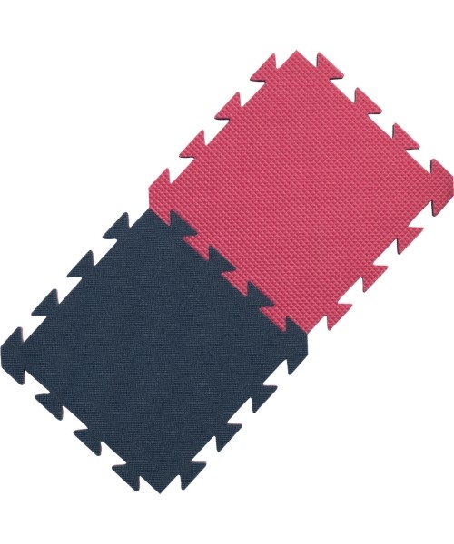 Foam Carpet Yate, 29x29x1,2 cm - Pink/Blue