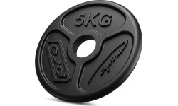 Olympic Cast Iron Weights Set Marbo, 30kg / 4x5kg + 2x2.5kg + 4x1.25kg