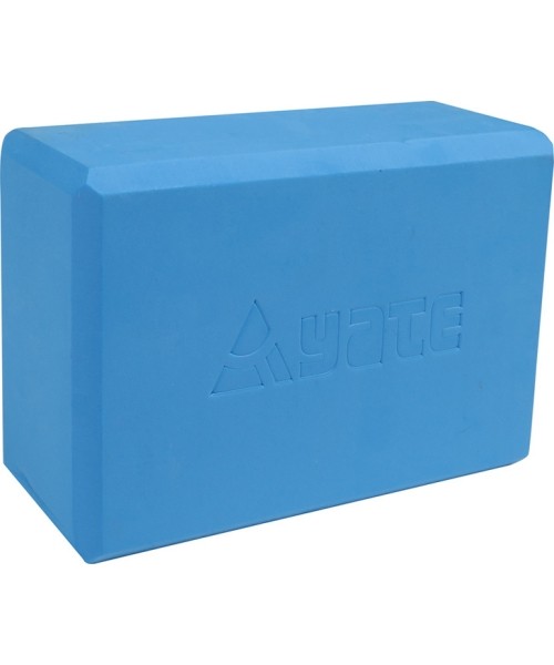 Yoga Sets Yate: Yoga Block Yate Yoga 22,8x15,2x7,6 cm - Blue