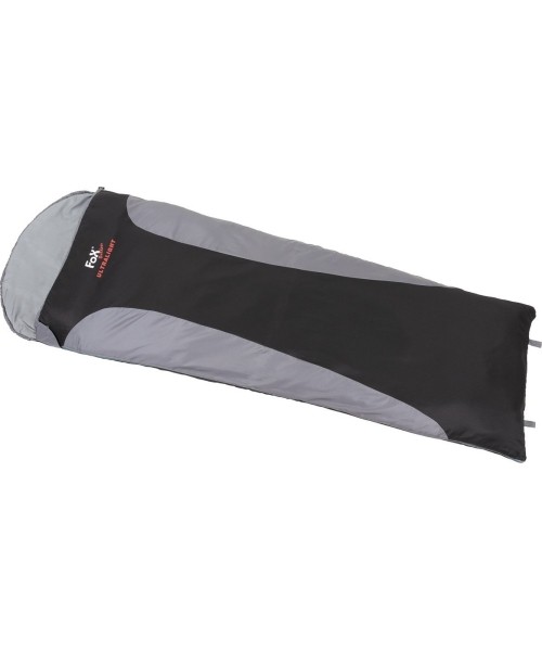 Magamiskotid FoxOutdoor: Miegmaišis FoxOutdoor Ultralight, juoda-pilka