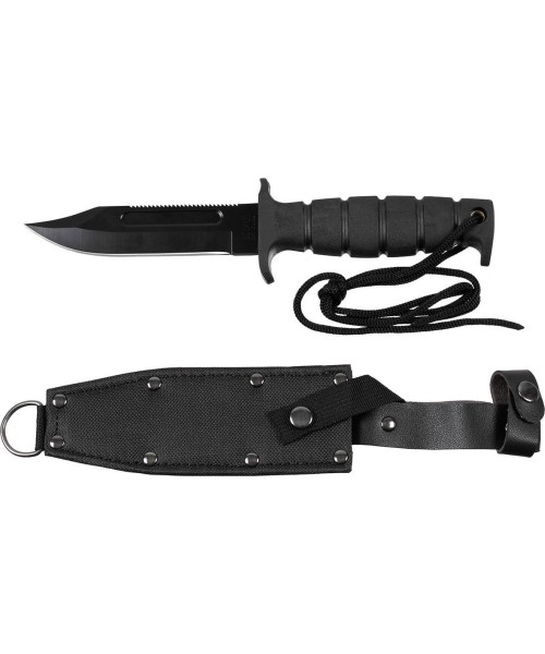 Hunting and Survival Knives FoxOutdoor: Knife Fox Outdoor, Rubber Handle