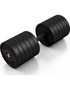 Kummiga kaetud hantel Marbo 47,5 kg, must