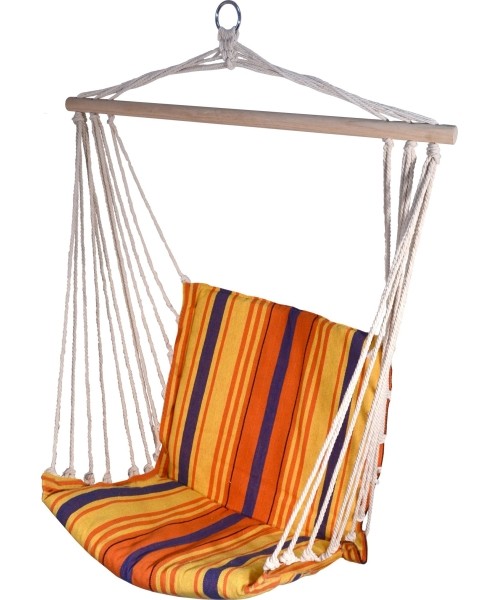 Hammocks Cattara: Hamakas-kėdė Cattara – raudona-oranžinė 95 x 50 cm